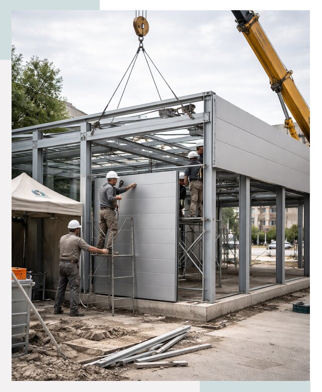 СтальСтрой: торговый павильон под ключ в Апатитах от 36302 р.